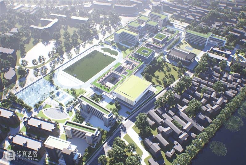 旧城中的新校园,浙江省院 Z+STI Studio ‘浙江龙游中学改扩建’建设中 崇真艺客
