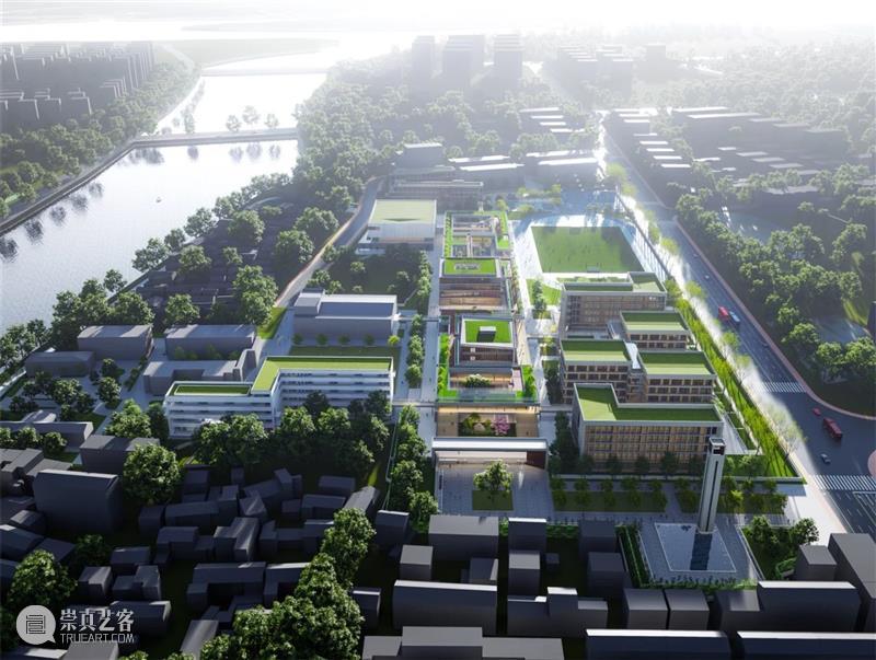 旧城中的新校园,浙江省院 Z+STI Studio ‘浙江龙游中学改扩建’建设中 崇真艺客