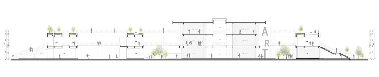 旧城中的新校园，浙江省院 Z+STI Studio ‘浙江龙游中学改扩建’建设中 崇真艺客