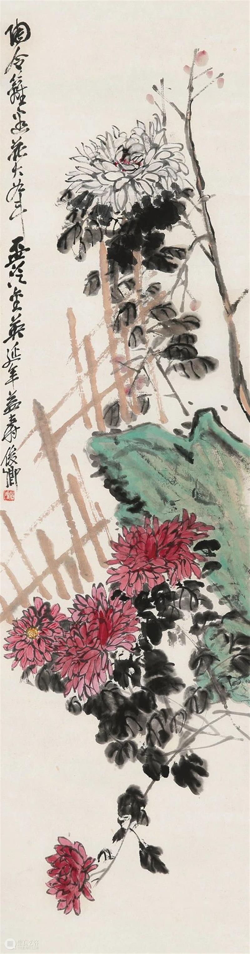 敬华2023春拍丨吴昌硕 王一亭：亦师亦友 海上双璧 崇真艺客