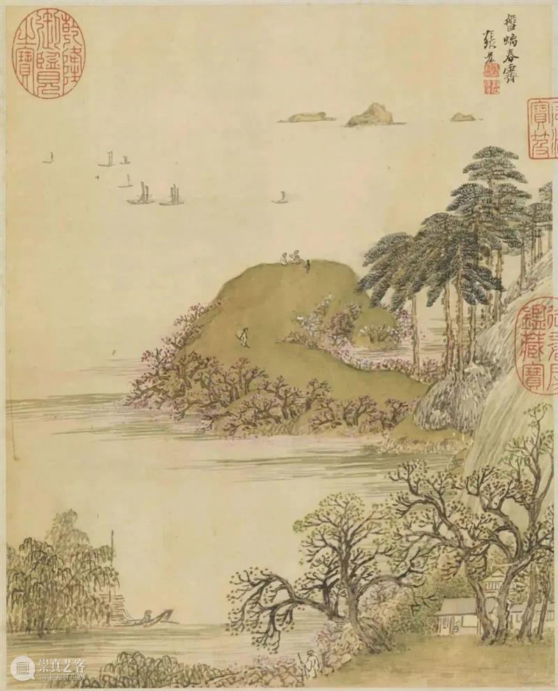 明代大家笔下的四季山水 崇真艺客