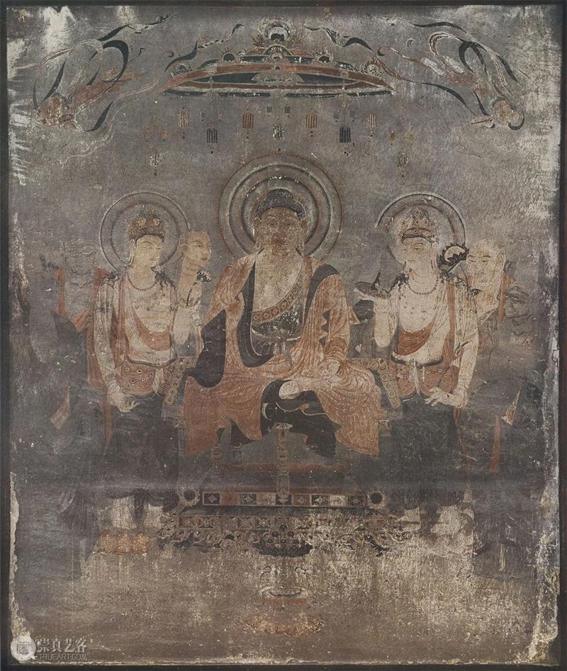 资料分享：法隆寺金堂壁画  南山供秀 崇真艺客