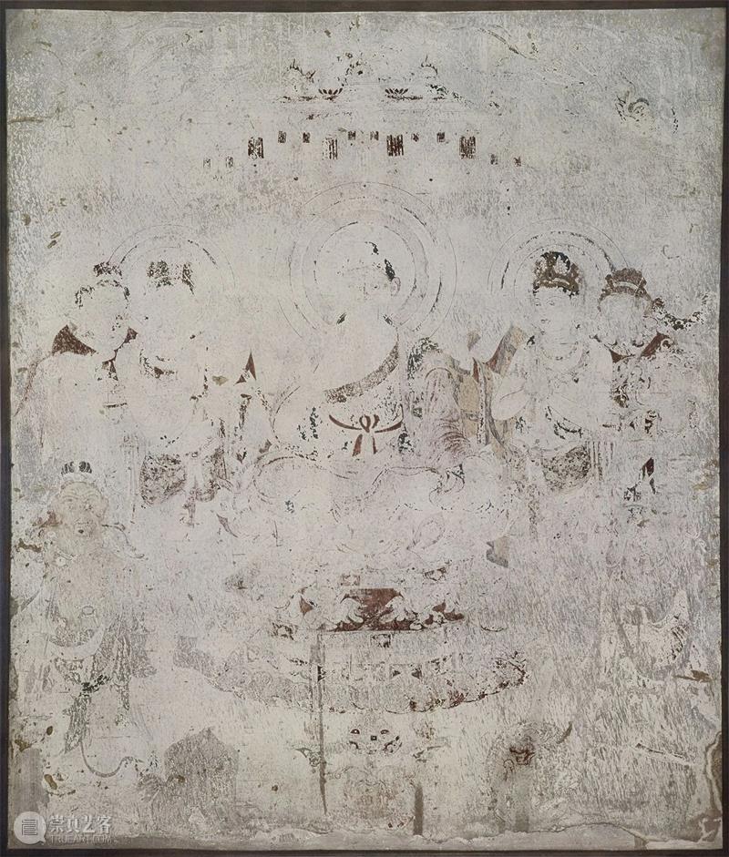 资料分享：法隆寺金堂壁画  南山供秀 崇真艺客