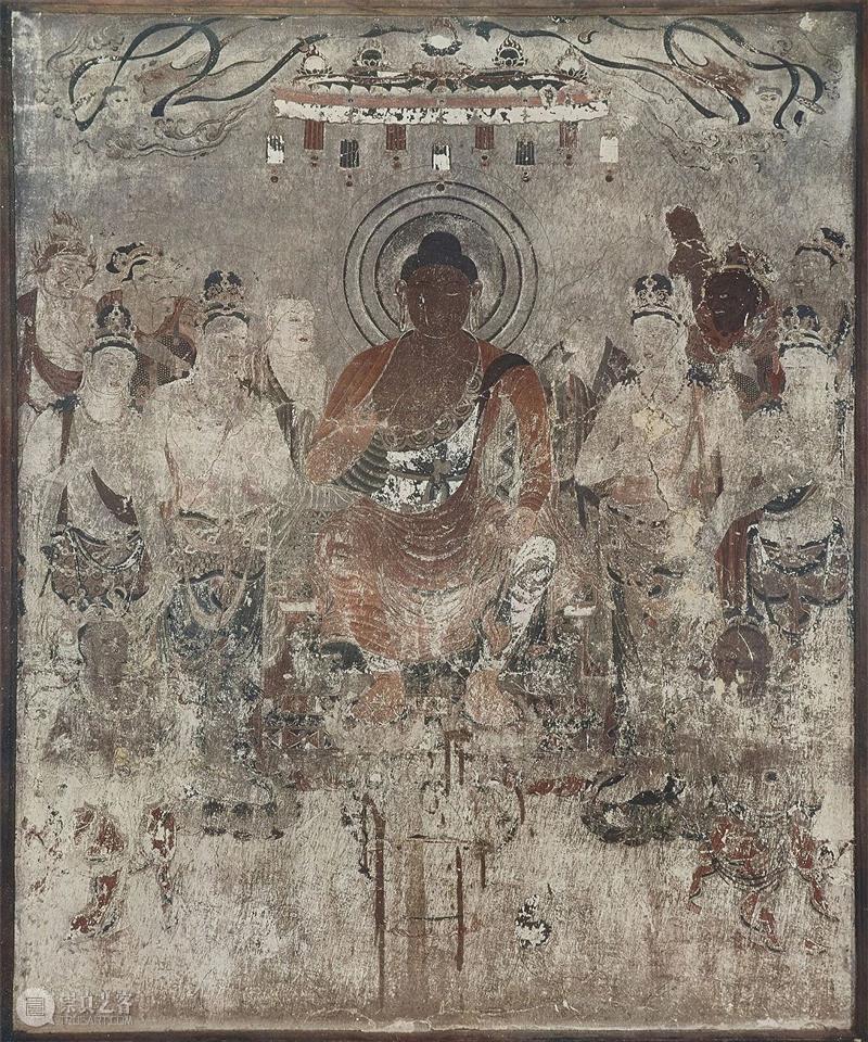 资料分享：法隆寺金堂壁画  南山供秀 崇真艺客