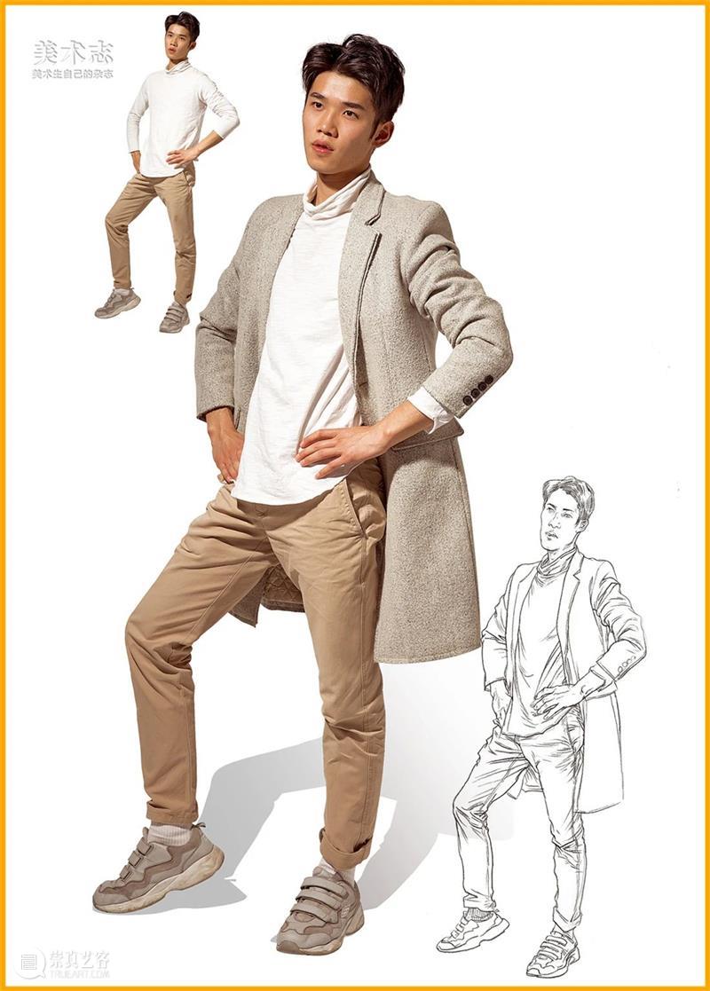 【人物速写】只会照抄衣纹，画出来没造型？那是因为你不会看本质！ 崇真艺客