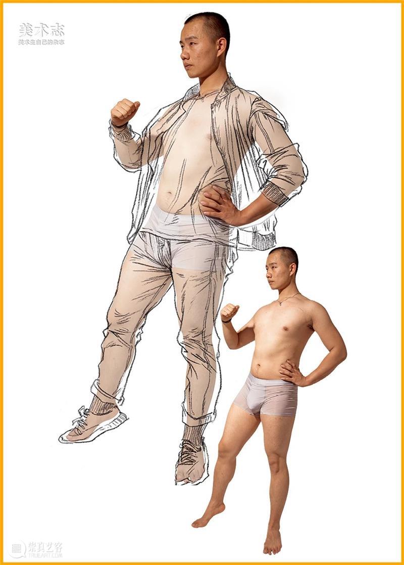 【人物速写】只会照抄衣纹，画出来没造型？那是因为你不会看本质！ 崇真艺客