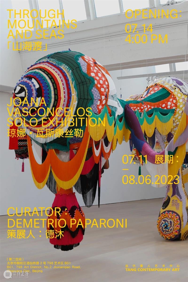 唐人北京｜葡萄牙国宝艺术家琼娜·瓦斯康丝勒中国大陆首展“山海渡”7月11日开展 崇真艺客