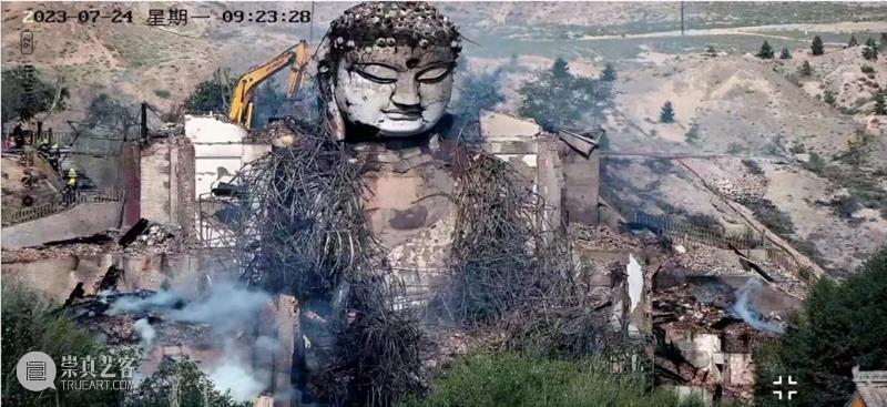 突发!甘肃山丹大佛寺发生火灾!这座寺里有什么? 崇真艺客