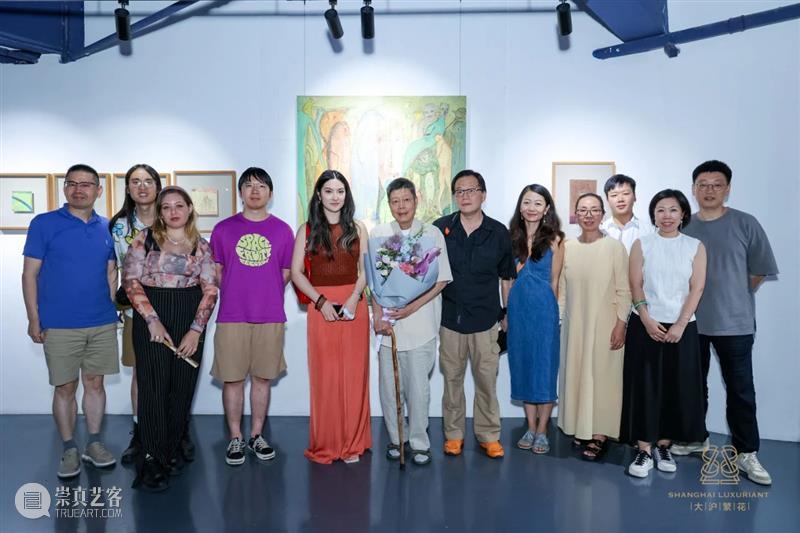 大沪联合艺术空间 | “花谷雅集”开幕花絮 崇真艺客