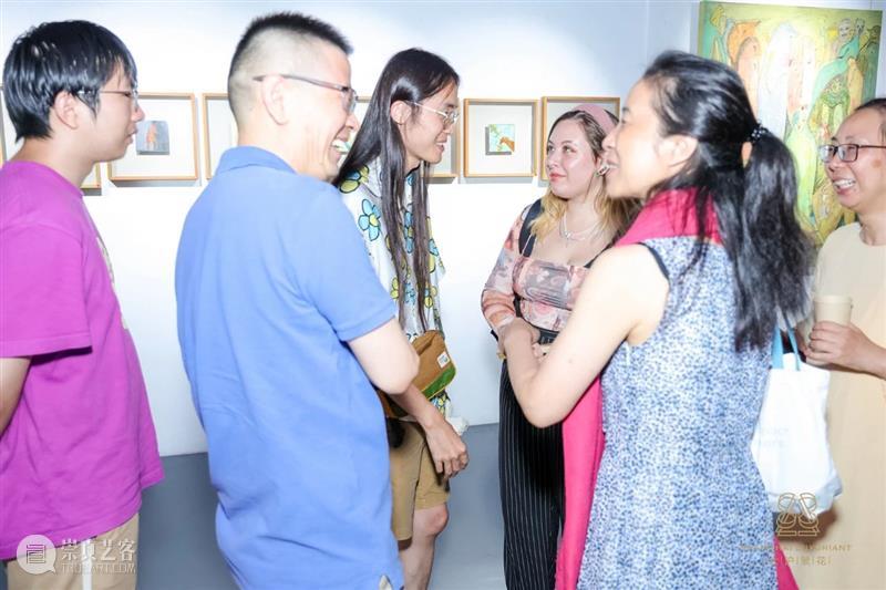 大沪联合艺术空间 | “花谷雅集”开幕花絮 崇真艺客