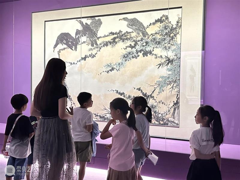 民生现代美术馆艺术研学计划 | 像素书法艺术工作坊精彩创作现场 崇真艺客