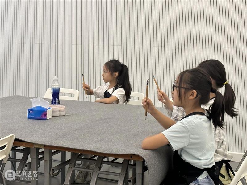 民生现代美术馆艺术研学计划 | 像素书法艺术工作坊精彩创作现场 崇真艺客