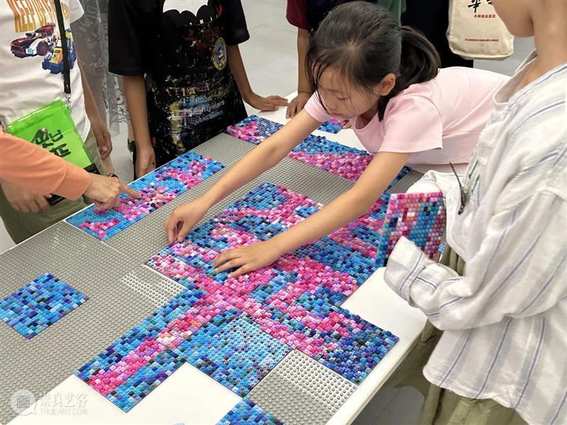 民生现代美术馆艺术研学计划 | 像素书法艺术工作坊精彩创作现场 崇真艺客