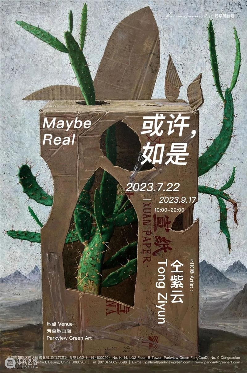 展览访谈 Artist Interview｜艺术家仝紫云采访 1/2 Talk with Tong Ziyun  芳草地画廊 艺术家 仝紫云 作品 过程 线性 艺术 时候 新写实主义 风格 Part 崇真艺客