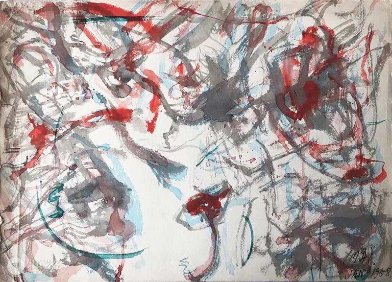 熏依社·上海｜「手绘」Drawing - 吉原治良 堀尾贞治 今井俊满 群展 崇真艺客