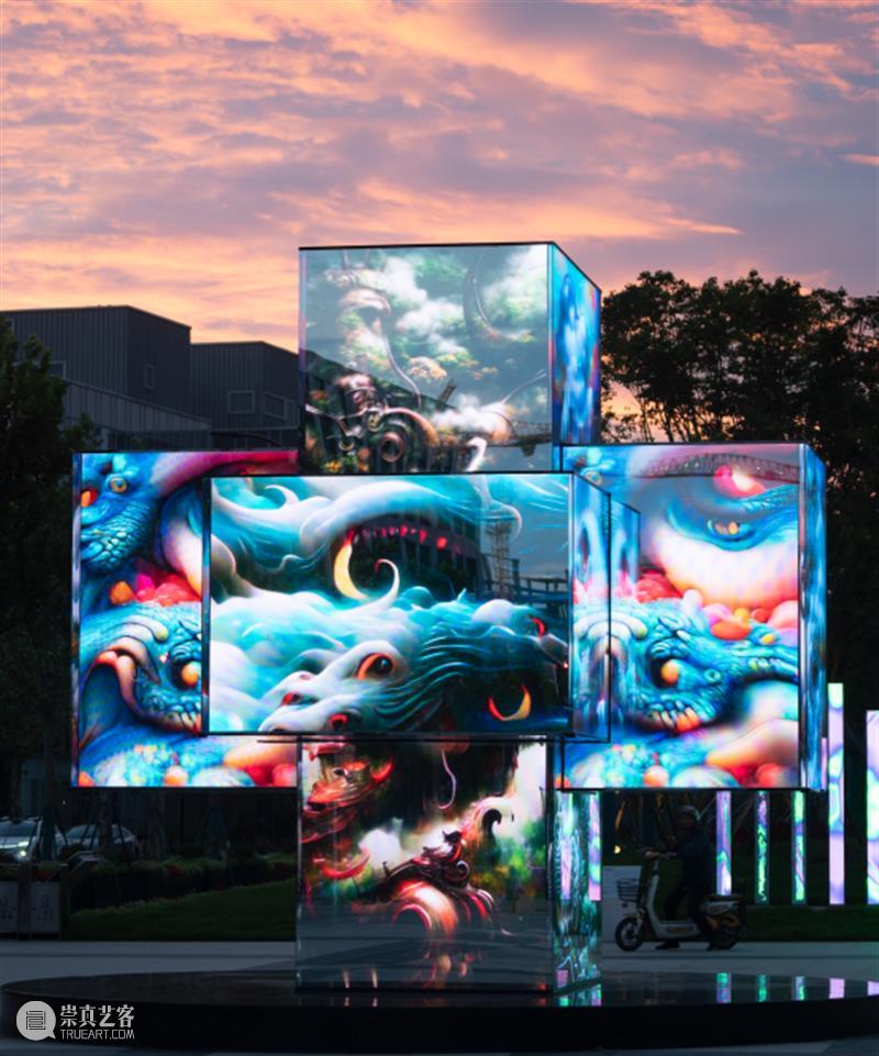 上海开启一场围绕人工智能和数字生态的公共艺术展  MANA新媒体艺术站 人工智能 数字 生态 上海 艺术展 图灵 项目 雷电 国内外 艺术家 崇真艺客