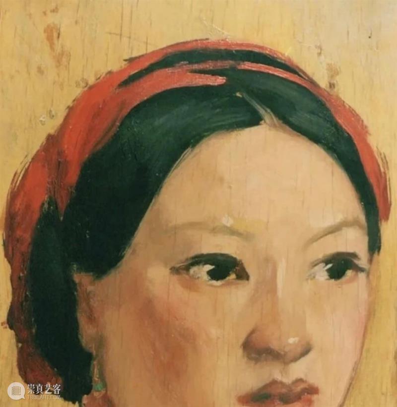 恬静的西域少女丨从《打箭炉少女》看吴作人油画中的“中国气派” 崇真艺客