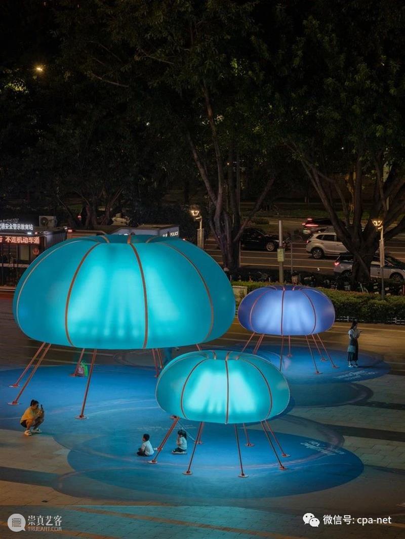 光之浮想公共艺术装置 / 大星吉子设计 崇真艺客