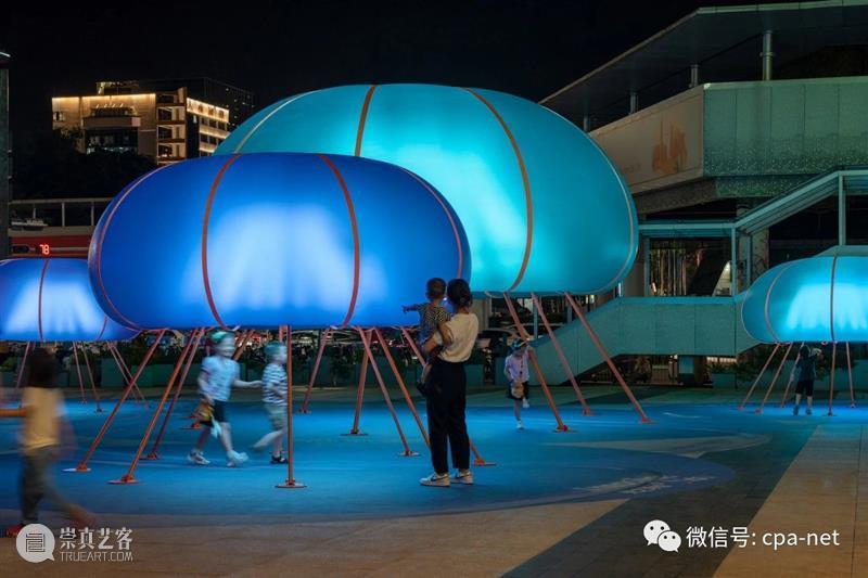 光之浮想公共艺术装置 / 大星吉子设计 崇真艺客