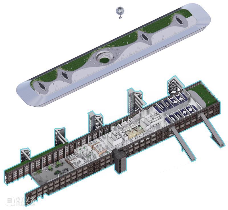 上海“方舟”，MAD公布‘张江水泥厂万米仓改造’方案 崇真艺客