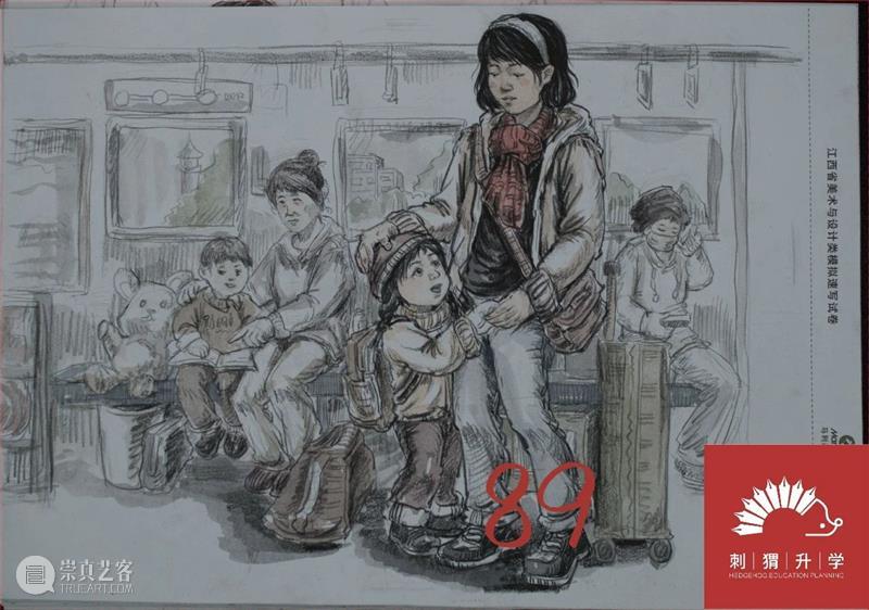 2024届【湖南、福建、江西省】最新模考高分卷出炉，速写越来越精彩了！附点评！ 崇真艺客
