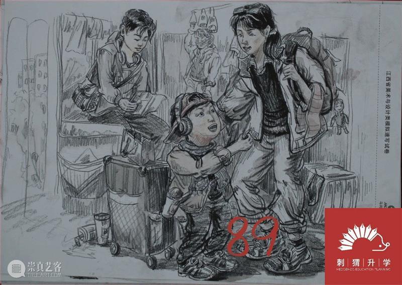 2024届【湖南、福建、江西省】最新模考高分卷出炉，速写越来越精彩了！附点评！ 崇真艺客