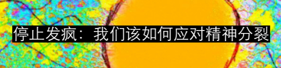 妄想与精神分裂的新理解 崇真艺客