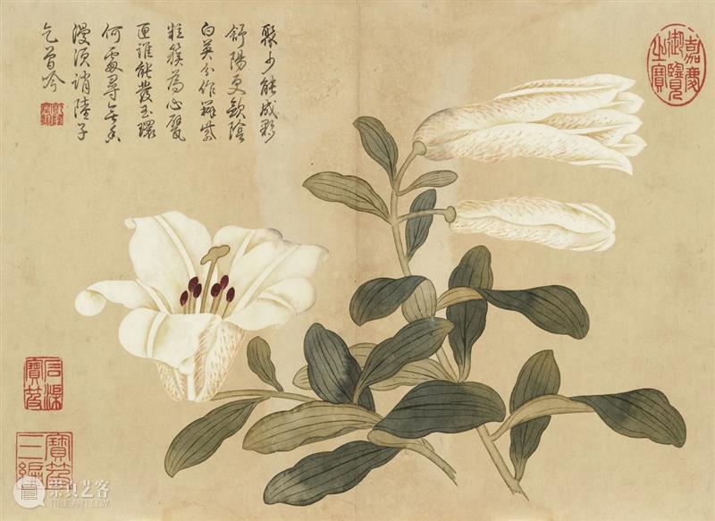 北京保利拍卖丨花是主人——榷陶绝艺中的百花暗香 崇真艺客