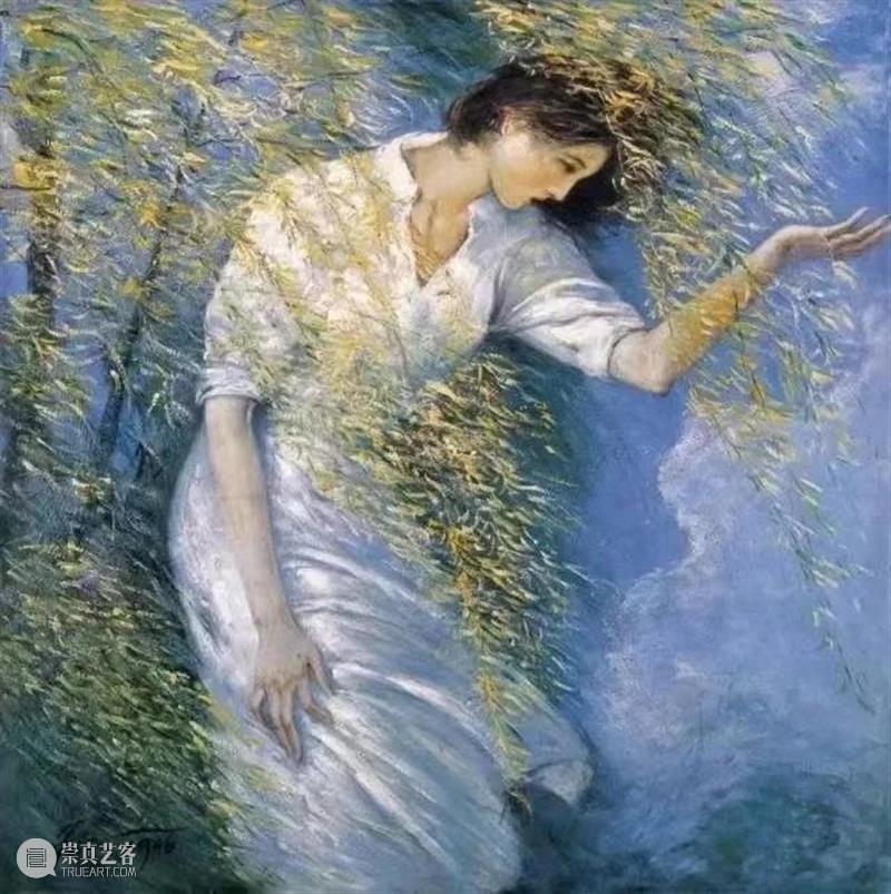 绘画形式与中西融贯丨朱乃正画作中人物的形式美 崇真艺客