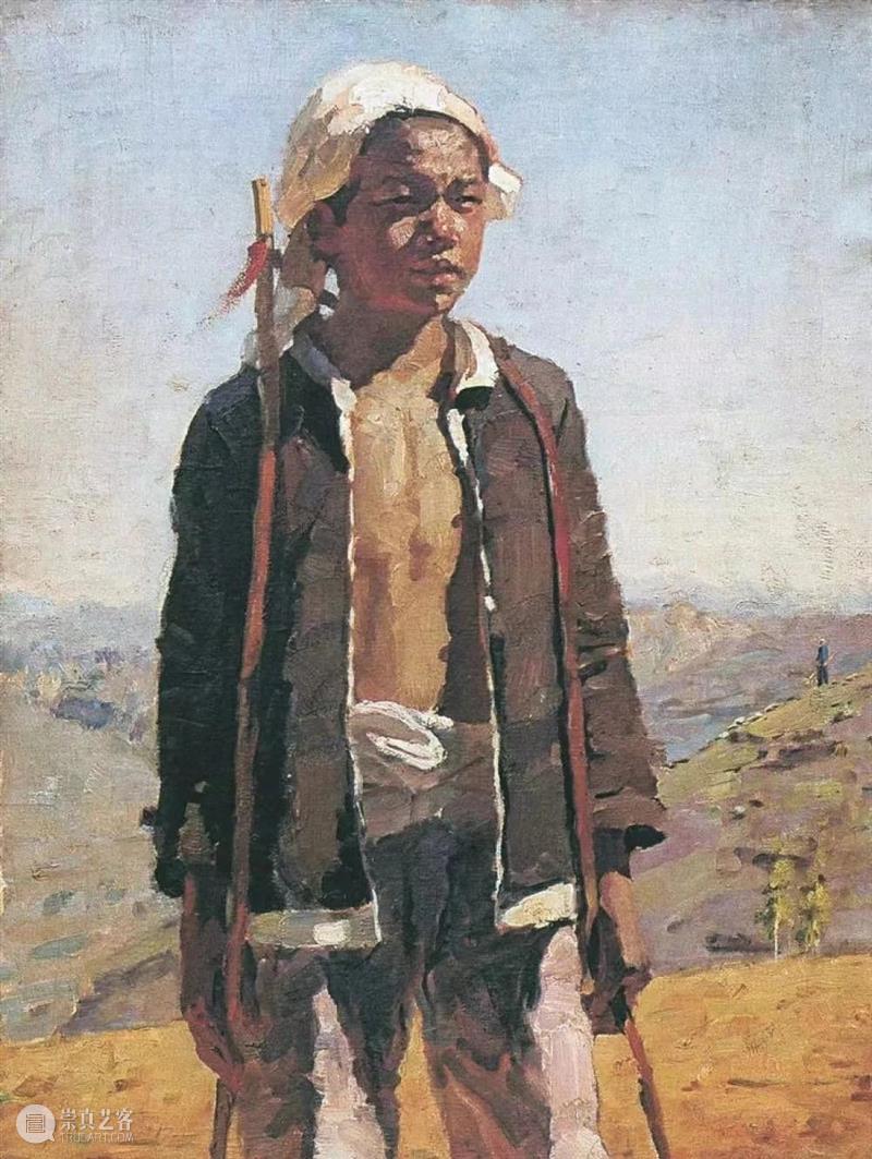 绘画形式与中西融贯丨朱乃正画作中人物的形式美 崇真艺客