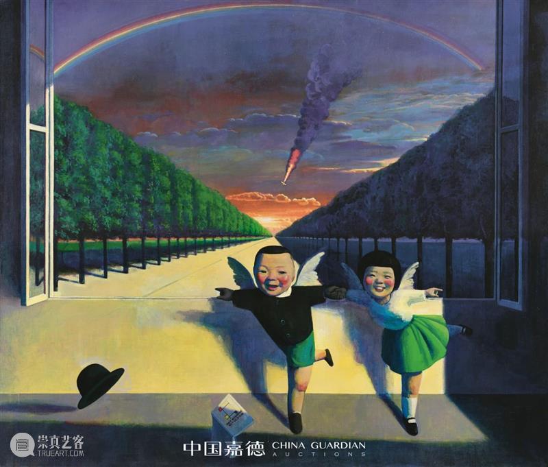 尤永读画：五个词汇里的刘野︱中国嘉德2023秋拍 崇真艺客