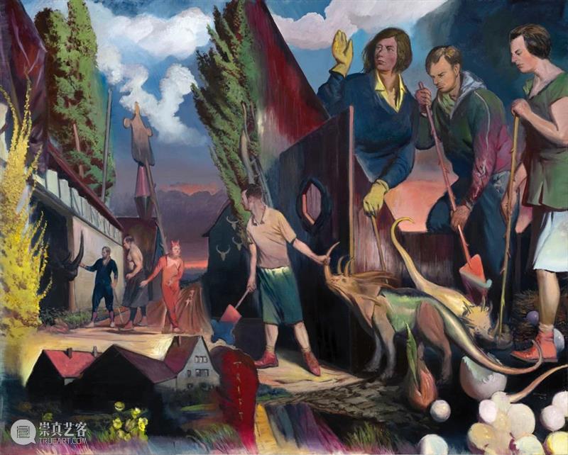卓纳香港｜尼奥·劳赫（Neo Rauch）个展《地标》 崇真艺客