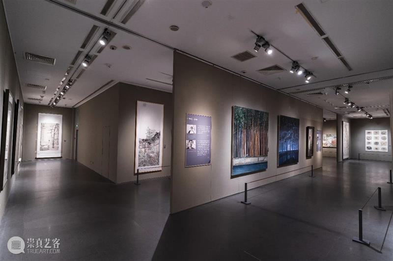 “点画——北京画院画家作品展”于11月10日在北京画院美术馆开幕 崇真艺客
