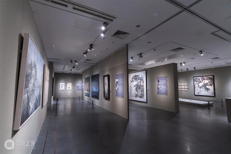 “点画——北京画院画家作品展”于11月10日在北京画院美术馆开幕 崇真艺客