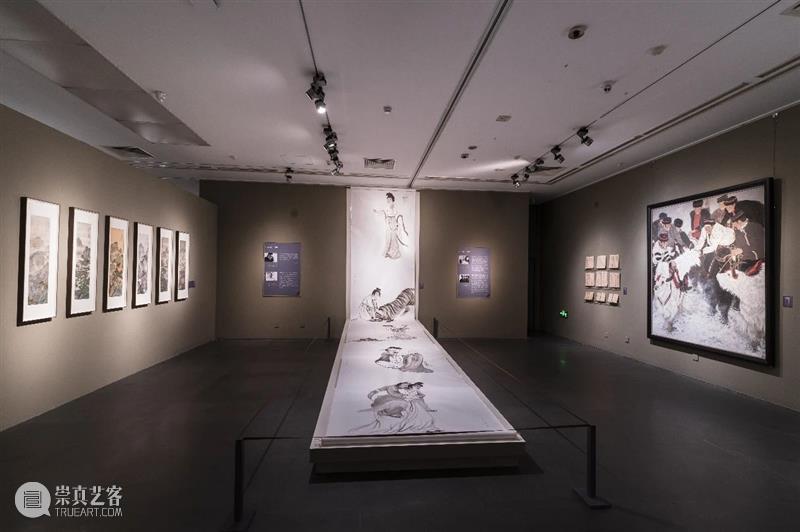 “点画——北京画院画家作品展”于11月10日在北京画院美术馆开幕 崇真艺客