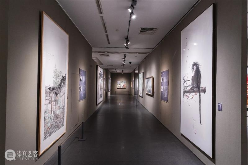 “点画——北京画院画家作品展”于11月10日在北京画院美术馆开幕 崇真艺客