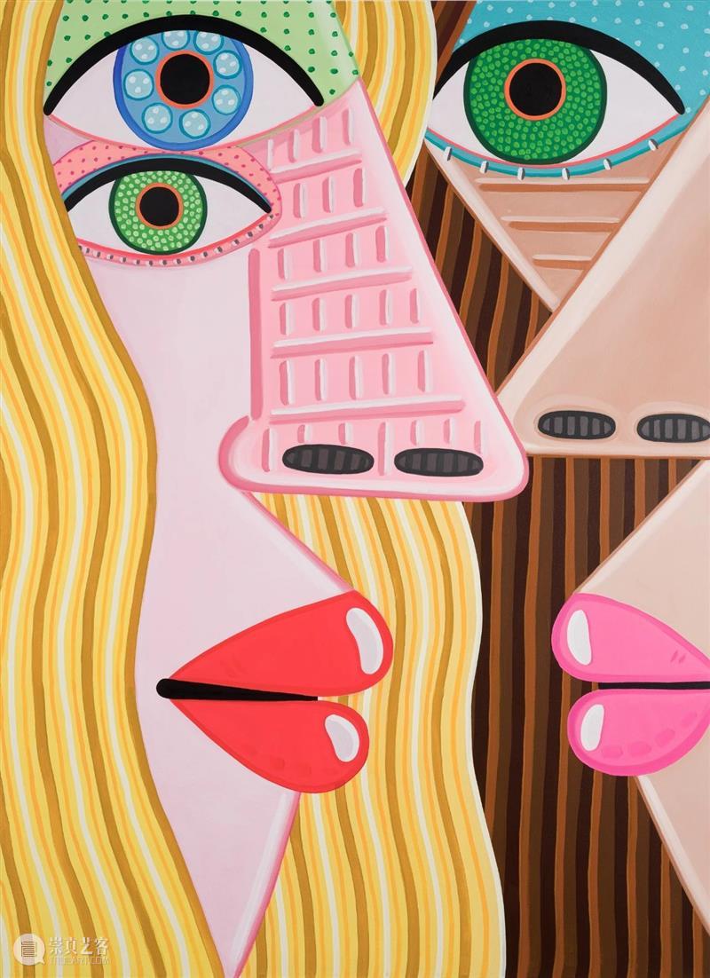 布莱恩·加尔文（Brian Calvin）：千变万化的当代立体主义肖像 ｜ AR艺术家 崇真艺客