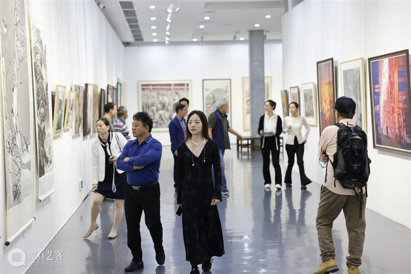 深圳市第二十届“鹏城金秋”市民文化节优秀美术、书法作品展在罗湖美术馆开幕 崇真艺客