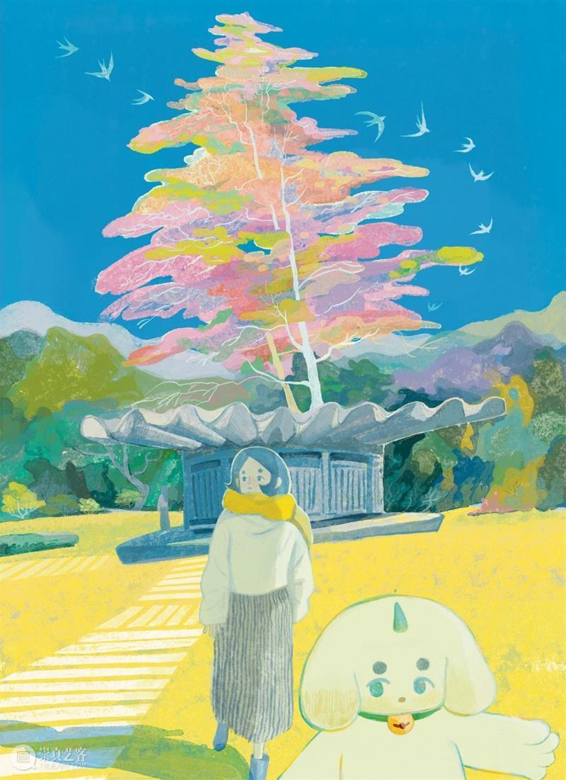 园区空间｜Fly me to the moon：升时 × 一颗八子陶瓷手作插画个展 崇真艺客