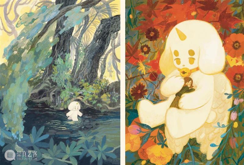 园区空间｜Fly me to the moon：升时 × 一颗八子陶瓷手作插画个展 崇真艺客