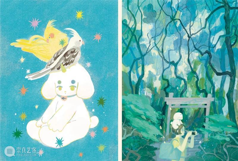 园区空间｜Fly me to the moon：升时 × 一颗八子陶瓷手作插画个展 崇真艺客