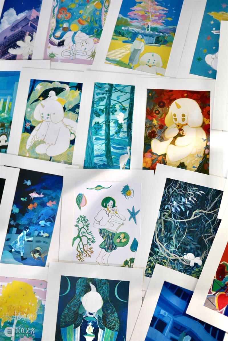 园区空间｜Fly me to the moon：升时 × 一颗八子陶瓷手作插画个展 崇真艺客