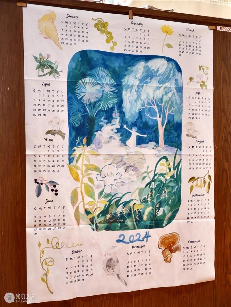 园区空间｜Fly me to the moon：升时 × 一颗八子陶瓷手作插画个展 崇真艺客