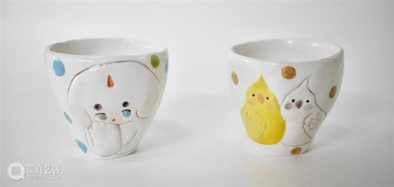 园区空间｜Fly me to the moon：升时 × 一颗八子陶瓷手作插画个展 崇真艺客