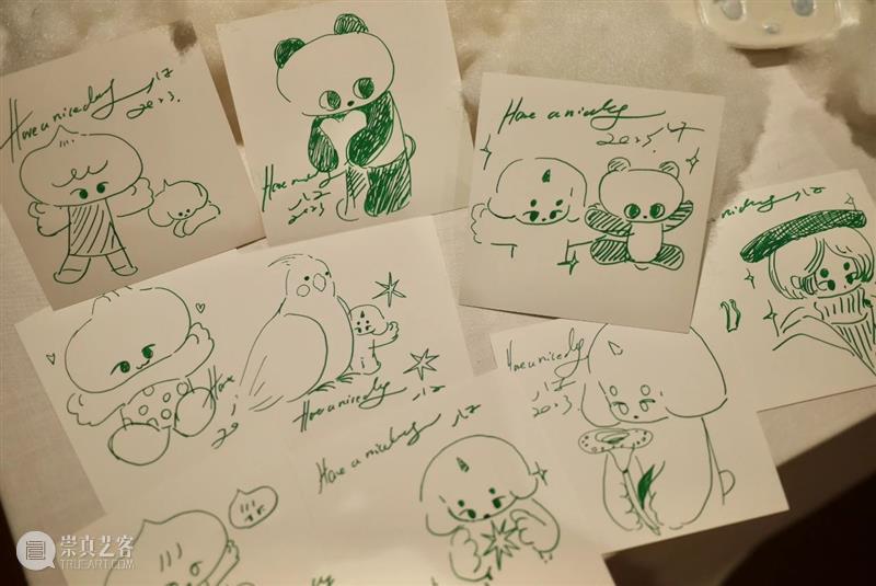 园区空间｜Fly me to the moon：升时 × 一颗八子陶瓷手作插画个展 崇真艺客