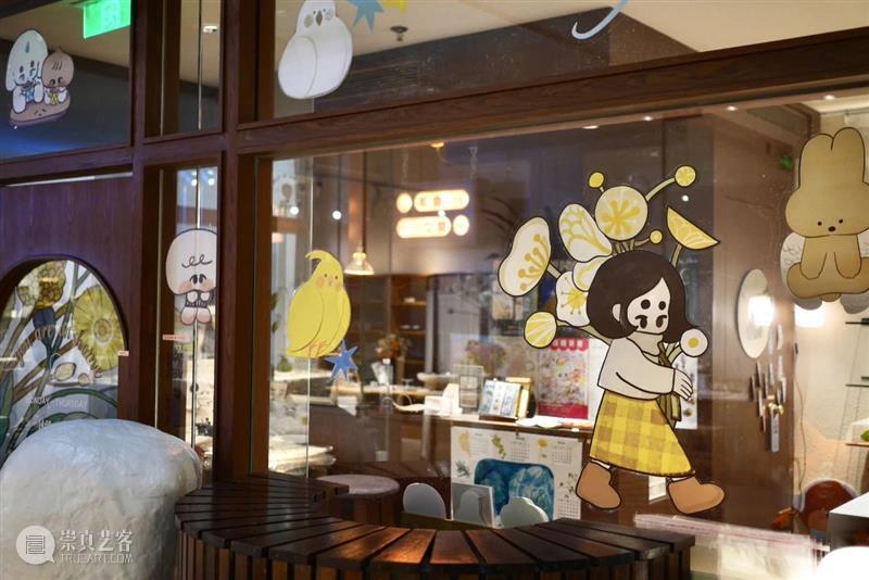 园区空间｜Fly me to the moon：升时 × 一颗八子陶瓷手作插画个展 崇真艺客