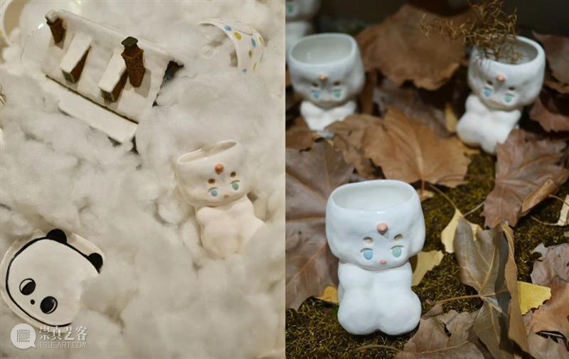 园区空间｜Fly me to the moon：升时 × 一颗八子陶瓷手作插画个展 崇真艺客