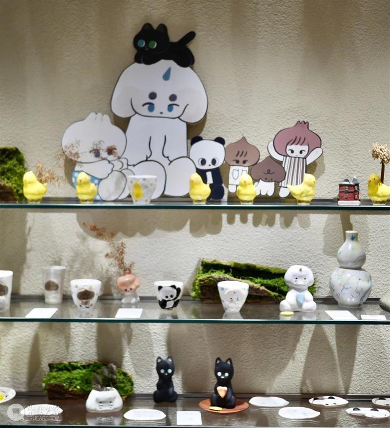 园区空间｜Fly me to the moon：升时 × 一颗八子陶瓷手作插画个展 崇真艺客