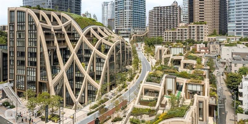 Heatherwick 新作：东京麻布台新城 Azabudai Hills 崇真艺客