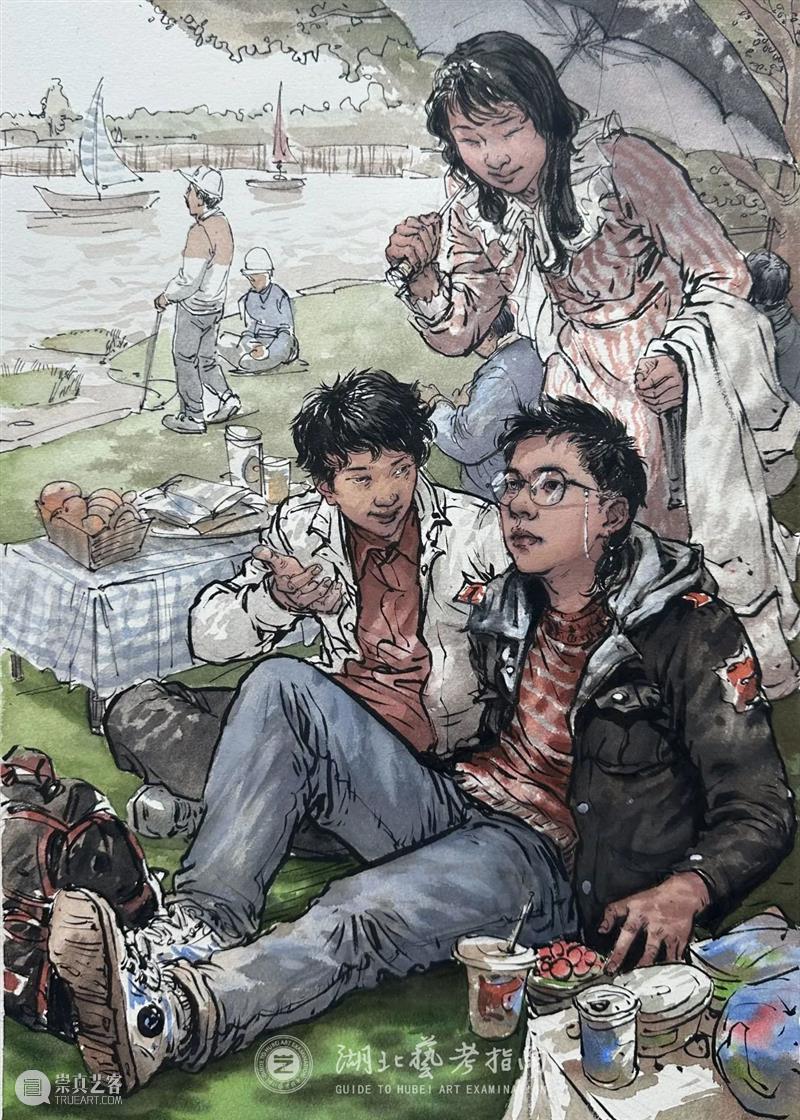 最新【湖北、贵州、安徽省】模拟考试高分卷鉴赏 ！各省之间差距挺大，附范画及点评 ！ 崇真艺客